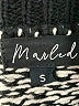 Marled Black Sweater Vest Size S - photo 4