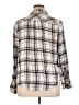 Torrid Plaid Gray Long Sleeve Button-Down Shirt Size 1X Plus (1) - photo 2