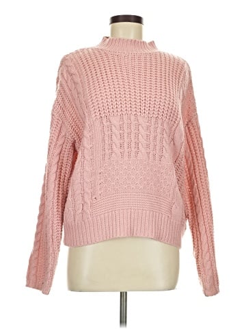 Time and Tru Turtleneck Sweater (view 1)