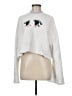 Lazy Oaf 100% Cotton White Sweatshirt Size Med - Lg - photo 1