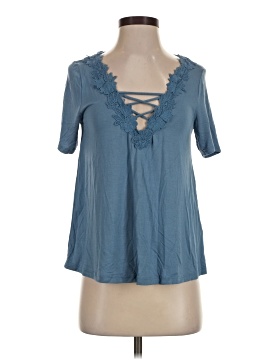 Topshop Short Sleeve Blouse (view 1)