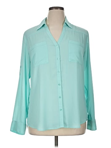 Express 3/4 Sleeve Blouse (view 1)
