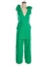 Lilly Pulitzer 100% Polyester Solid Green Jumpsuit Size 6 - photo 1