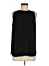 Ann Taylor LOFT 100% Polyester Black Sleeveless Blouse Size M - photo 1