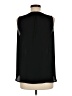 Ann Taylor LOFT 100% Polyester Black Sleeveless Blouse Size M - photo 2