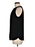 Ann Taylor LOFT 100% Polyester Black Sleeveless Blouse Size M - photo 5