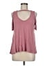 Caution to the Wind Pink Short Sleeve Top Size M (estimated) - photo 1