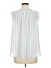Ann Taylor LOFT 100% Polyester Ivory Sleeveless Blouse Size M - photo 2