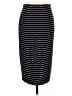 Max Studio Stripes Black Casual Skirt Size S - photo 1