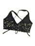 Athleta Print Black Swimsuit Top Size M - photo 2