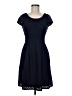Eight Sixty Solid Blue Casual Dress Size M - photo 1