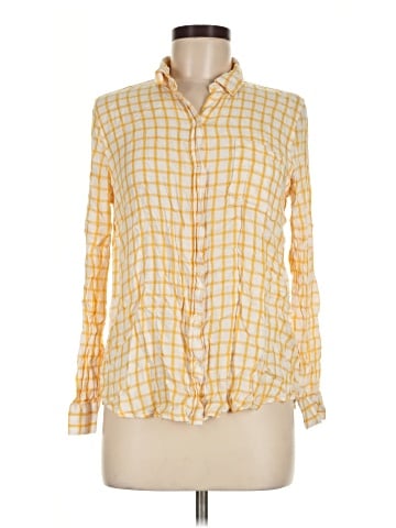 Banana Republic Factory Store Long Sleeve Button-Down Shirt (view 1)