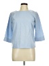 Doc & Amelia 100% Polyester Blue 3/4 Sleeve Top Size 8 - photo 1