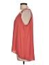 Ann Taylor LOFT Outlet 100% Polyester Red Sleeveless Blouse Size L - photo 5