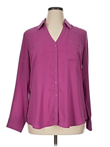 Express 3/4 Sleeve Blouse (view 1)