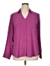 Express 100% Polyester Purple 3/4 Sleeve Blouse Size XL - photo 1