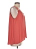 Ann Taylor LOFT Outlet 100% Polyester Red Sleeveless Blouse Size L - photo 4