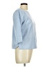 Doc & Amelia 100% Polyester Blue 3/4 Sleeve Top Size 8 - photo 4