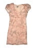 Apt. 9 100% Polyester Paisley Tan Pink Dress Size 14 - photo 1