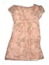 Apt. 9 100% Polyester Paisley Tan Pink Dress Size 14 - photo 2