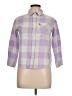 Levi's Plaid Purple Long Sleeve Button-Down Shirt Size 10 - photo 1