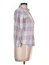Levi's Plaid Purple Long Sleeve Button-Down Shirt Size 10 - photo 4