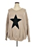 Unbranded 100% Acrylic Stars Tan Pullover Sweater Size 5X - photo 1