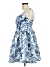 Shein Paisley Blue Cocktail Dress Size 8 - 10 - photo 5