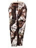 Assorted Brands 100% Polyester Camo Brown Casual Pants Size 2X - photo 1
