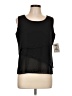 R&M Richards Black Sleeveless Top Size 12 Petite - photo 1