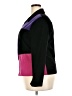 Briggs New York Color Block Multi Color Purple Fleece Size 18 - photo 5