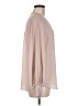 Express 100% Polyester Pink Long Sleeve Blouse Size M - photo 4
