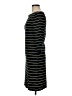 Chaps Stripes Black Casual Dress Size M - photo 5