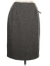 Larry Levine Chevron-herringbone Gray Formal Skirt Size 10 - photo 1