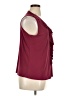 DressBarn Burgundy Sleeveless Blouse Size 1X - photo 4