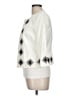 Bloomingdale's 100% Polyester Graphic Ivory Jacket Size 10 - photo 5