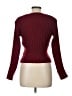 Shein 100% Polyester Burgundy Cardigan Size L - photo 2