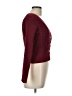 Shein 100% Polyester Burgundy Cardigan Size L - photo 4