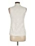 Notations Ivory Sleeveless Blouse Size M - photo 2