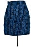 Aqua 100% Polyester Tweed Blue Casual Skirt Size XS - photo 2