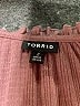 Torrid Burgundy Long Sleeve Blouse Size 2X Plus (2) - photo 7