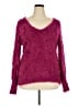INC International Concepts 100% Polyester Pink Pullover Sweater Size XXL - photo 1