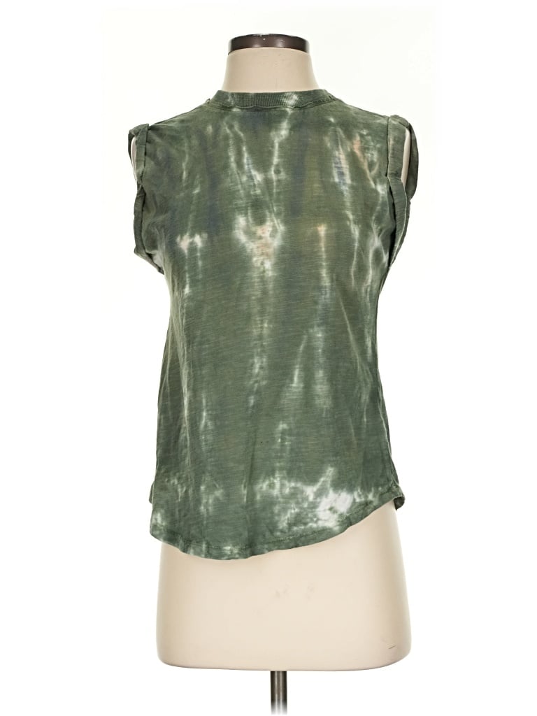 Pre-owned Pilcro Sleeveless T-shirt In Green
