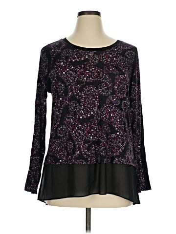 MICHAEL Michael Kors Long Sleeve Blouse (view 1)