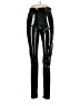 Aqua 100% Polyurethane Black Active Pants Size L - photo 1