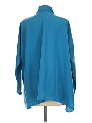 Planet By Lauren G 3/4 Sleeve Silk Top (view 2)