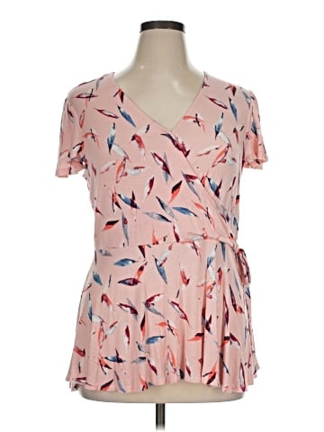 Evri Short Sleeve Blouse (view 1)