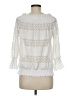 Deletta 100% Polyester White 3/4 Sleeve Blouse Size M - photo 2