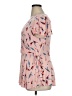 Evri Pink Short Sleeve Blouse Size 0X - photo 5