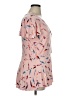 Evri Pink Short Sleeve Blouse Size 0X - photo 4